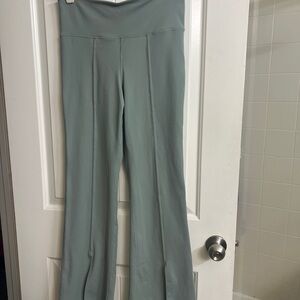 GAP Women's Light Gray Flare Pants